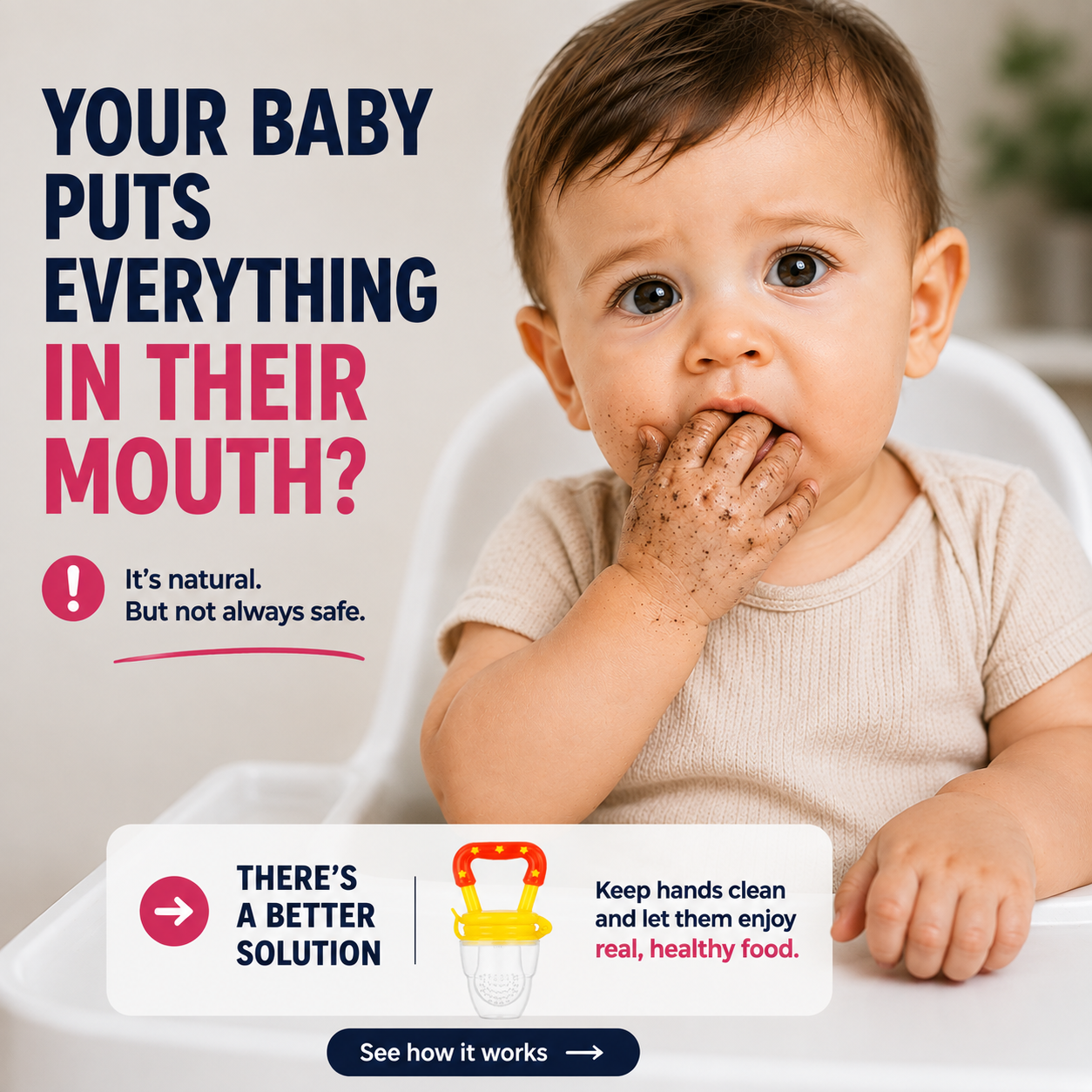 Baby Fruit Feeder & Teether
