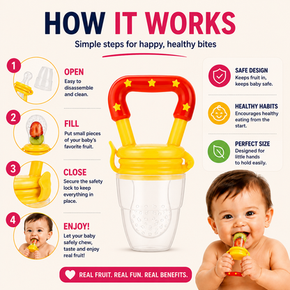 Baby Fruit Feeder & Teether