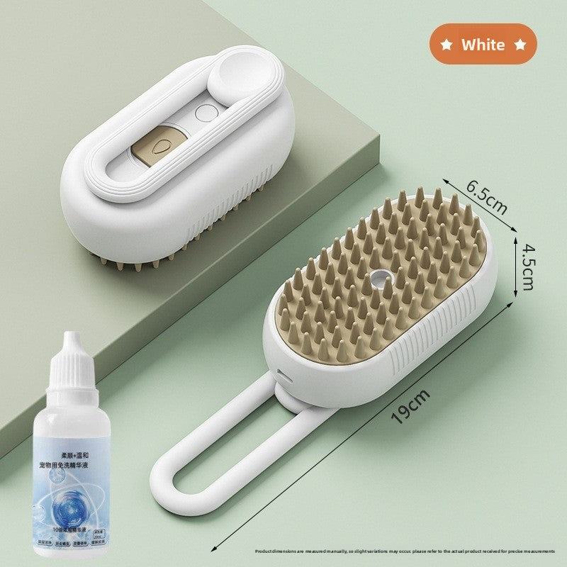 Electric Spray Pet Grooming Brush