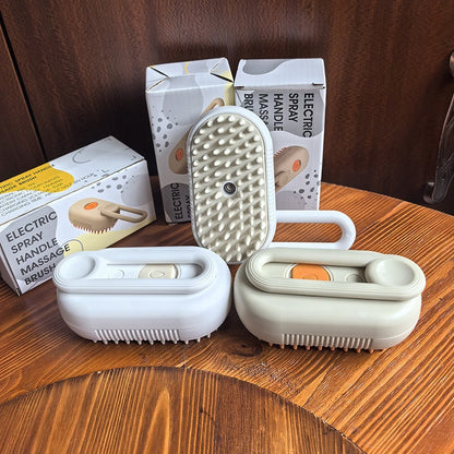Electric Spray Pet Grooming Brush